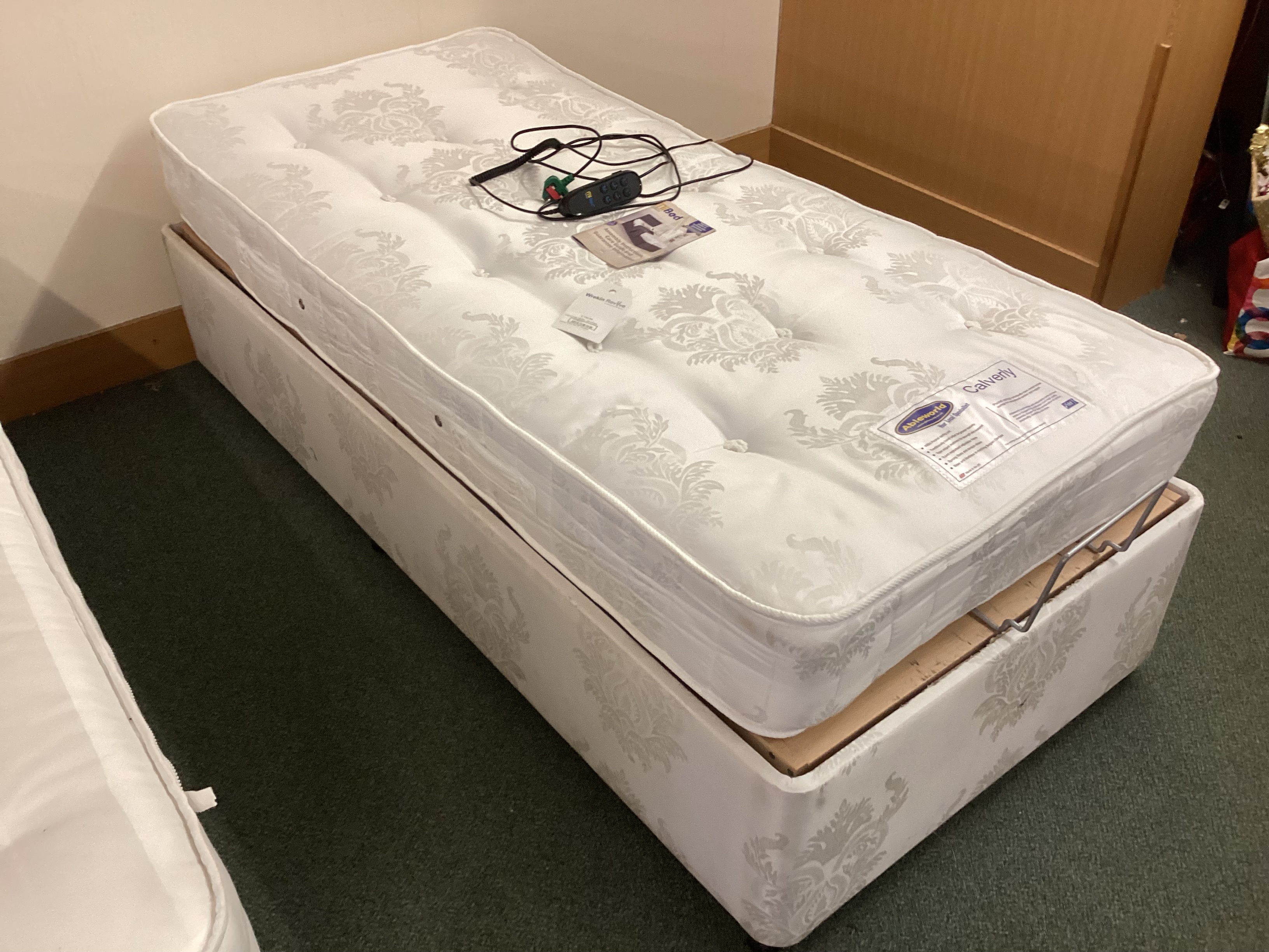 Electric Single Bed 3ft Complete