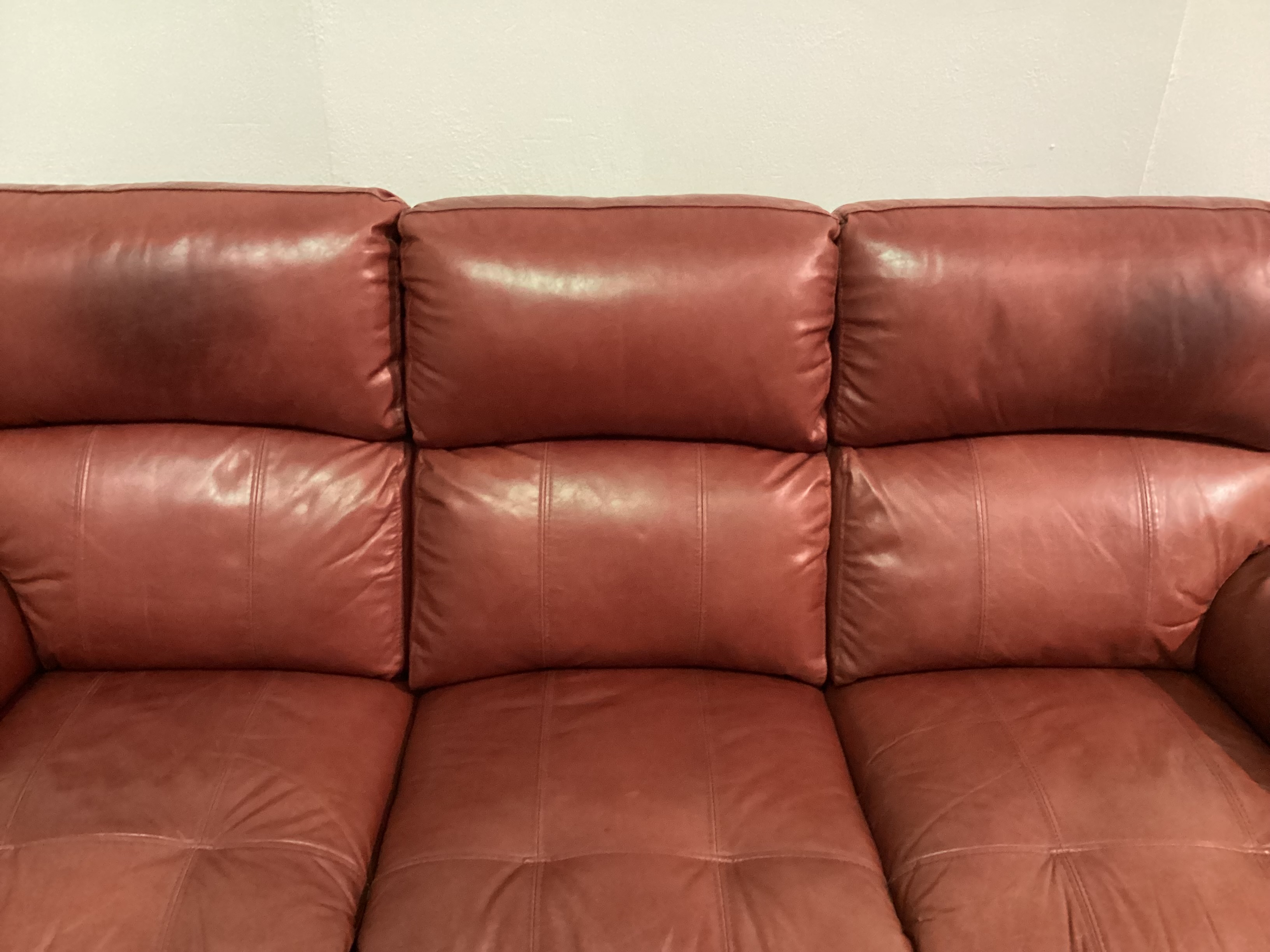 Red Electric Recliner Sofa