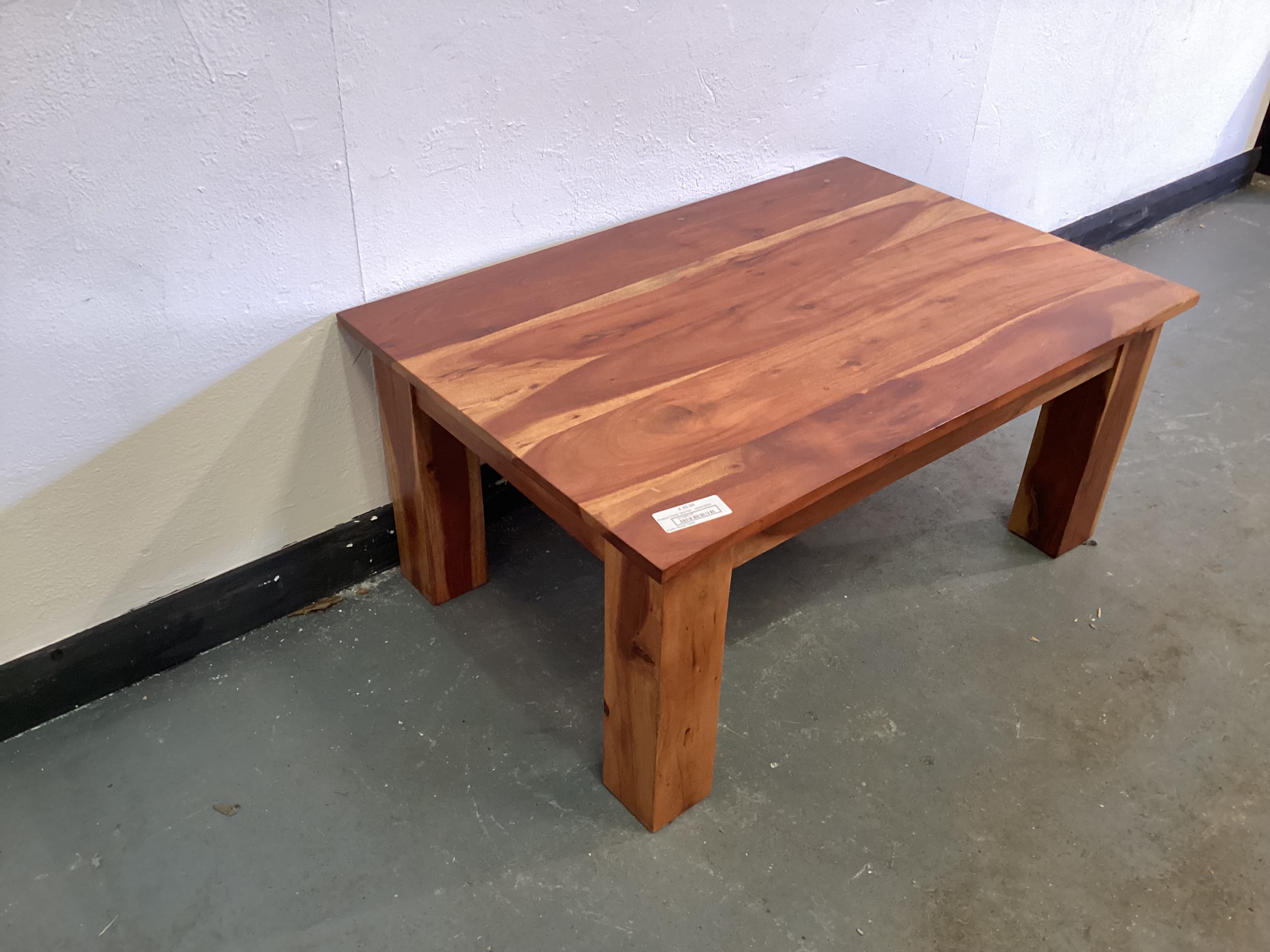Exotic Wood Coffee Table 
