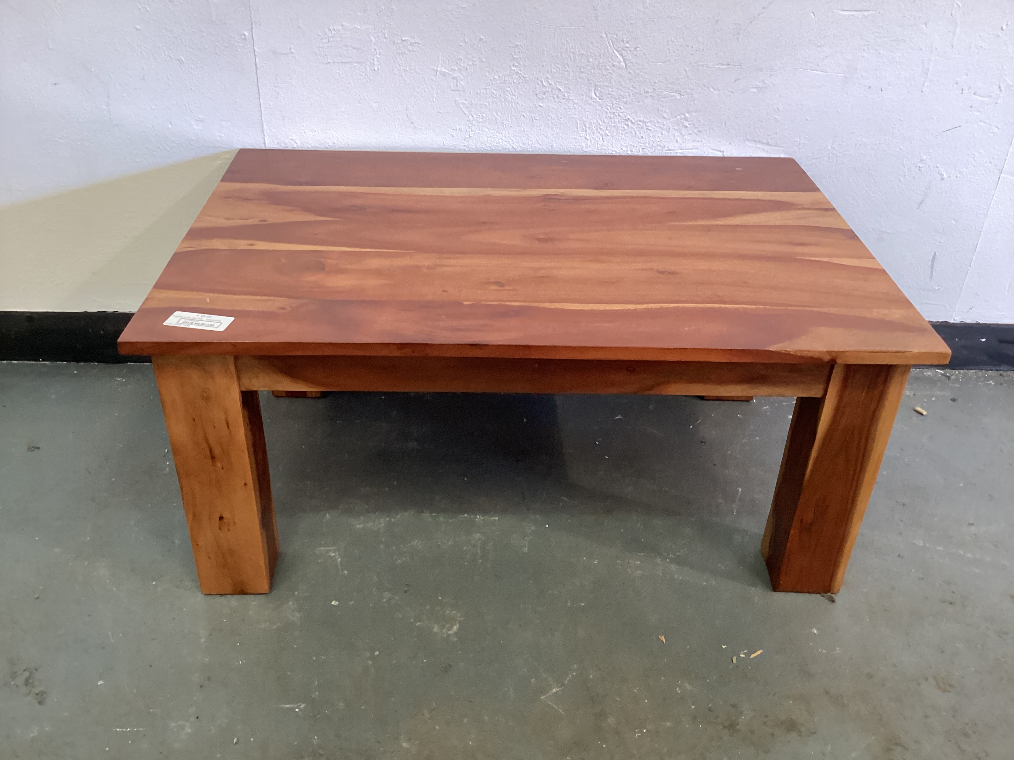 Exotic Wood Coffee Table 